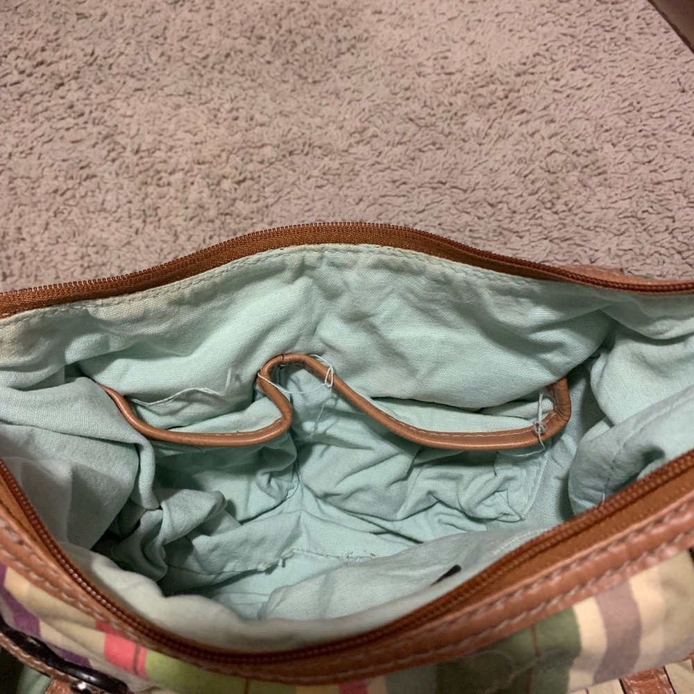 Vintage fossil hand bag. - Picture 6 of 7